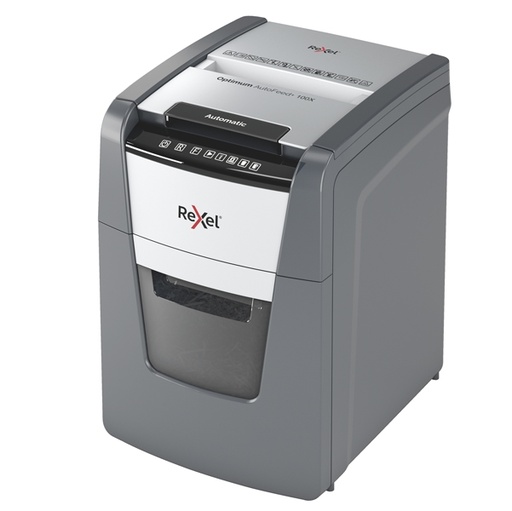 [D92568] Distruggidocumenti a frammenti Optimum AutoFeed+ 100X Rexel