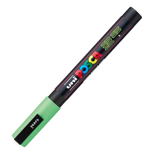[D92581] Marcatore UNI POSCA PC3M p.fine 0,9-1,3mm verde chiaro UNI MITSUBISHI