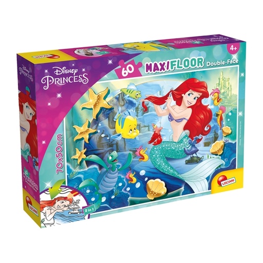 [D92675] Puzzle Maxi 60pz "Disney Little Mermaid" Lisciani