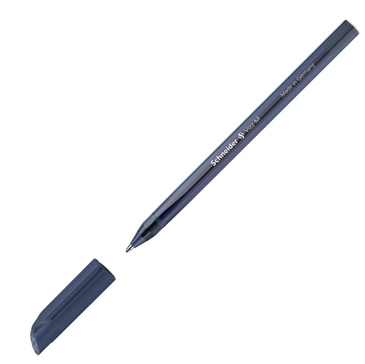 [D92705] Penna a sfera Vizz c/cappuccio punta M blu notte Schneider