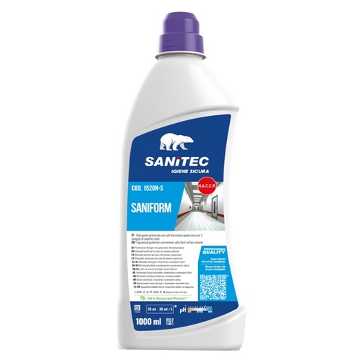 [D94896] Detergente profumato per superfici dure SANIFORM 1000ml Sanitec