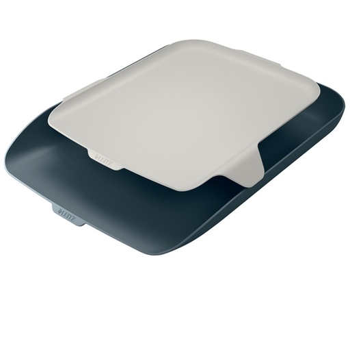 [D92728] Vaschetta portacorrispondenza con vassoio Organizer Grigio Cosy Leitz