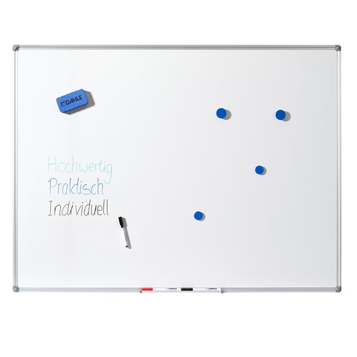[D92751] Lavagna bianca magnetica 100x200cm Basic Dahle