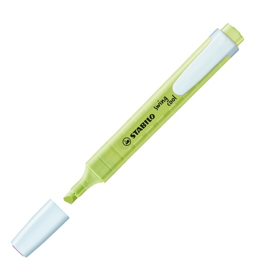 [D92827] Evidenziatore SWING COOL pastel lime STABILO 275/133-8