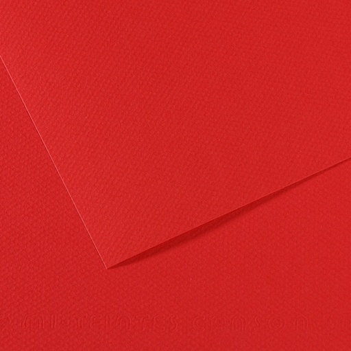 [D92896] Foglio MI-TEINTES A4 cm 160 gr. 505 rosso vivo