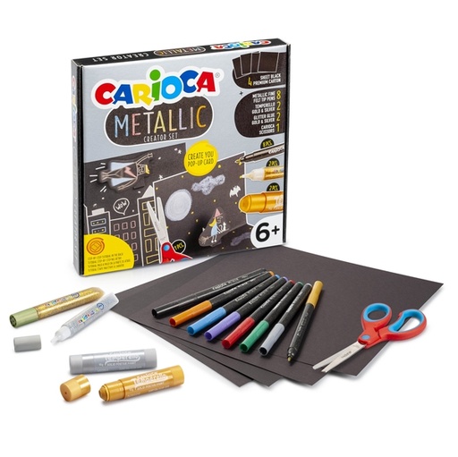 [D92940] Scatola Gioco Metallic Pop-Up Carioca