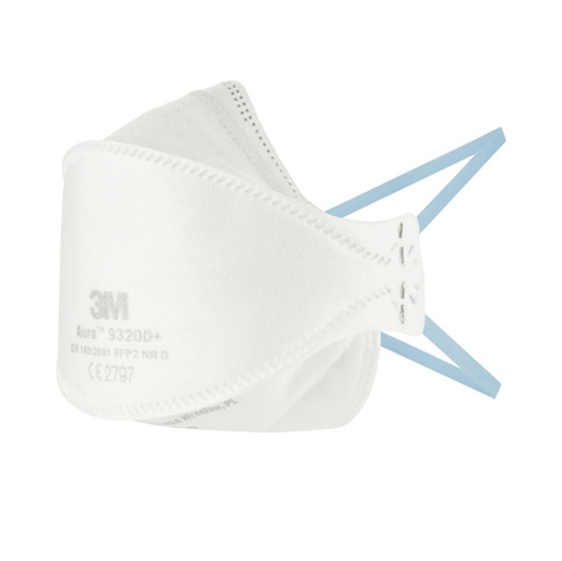 [D93234] Confezione 3 MASCHERINE AURA 9320D+ FFP2 senza valvola