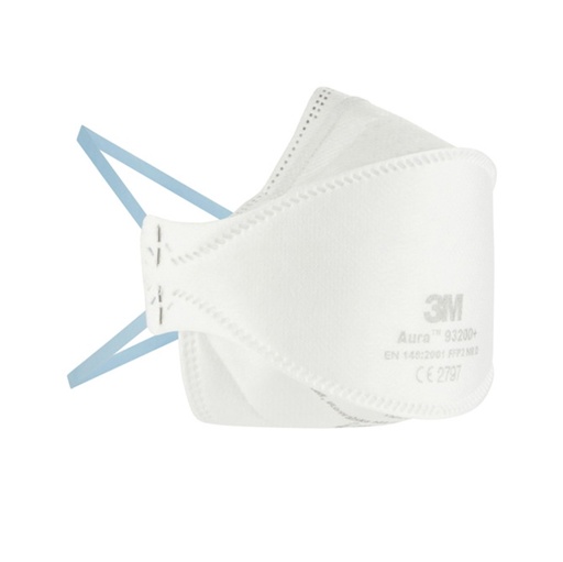 [D93235] Confezione 5 MASCHERINE AURA 9320D+ FFP2 senza valvola