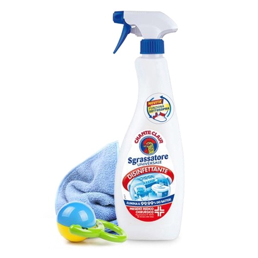 [D93248] Nuovo Chanteclair Up Side Down sgrassatore disinfettante 600ml