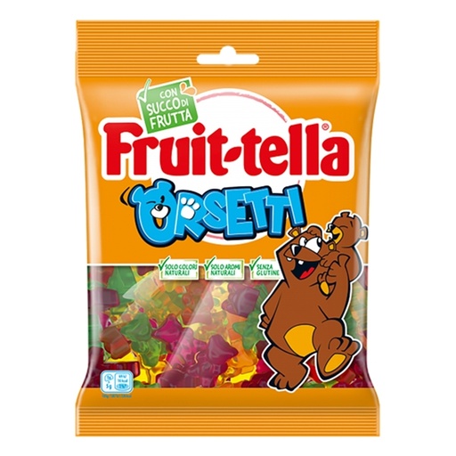 [D93301] Caramelle gommose Frit-tella Orsetti f.to pocket 90gr