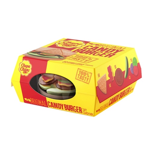 [D93313] Caramelle gommose Burger f.to 130gr