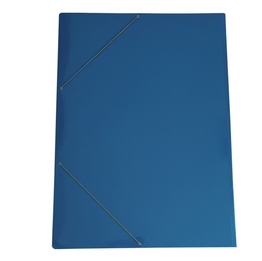 [D93328] Cartella con elastico 70x100cm Azzurro in cartoncino plast. 71LD