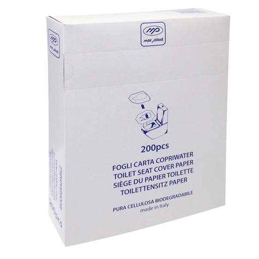 [D93420] 200 copri water rettangolare in carta Mar Plast