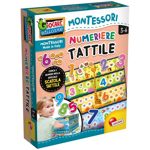 [D93553] Numeriere tattile Montessori Plus Lisciani