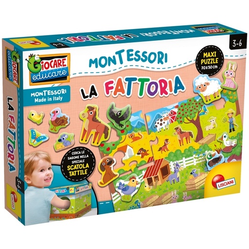 [D93555] La fattoria Montessori Maxi Lisciani