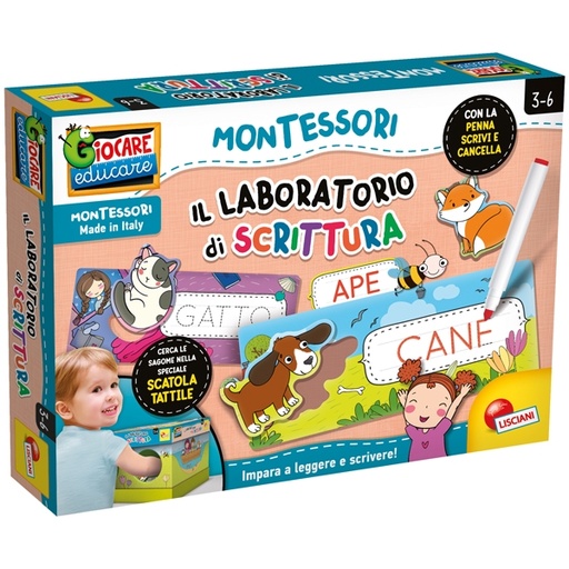 [D93556] Laboratorio di scrittura Montessori Maxi Lisciani