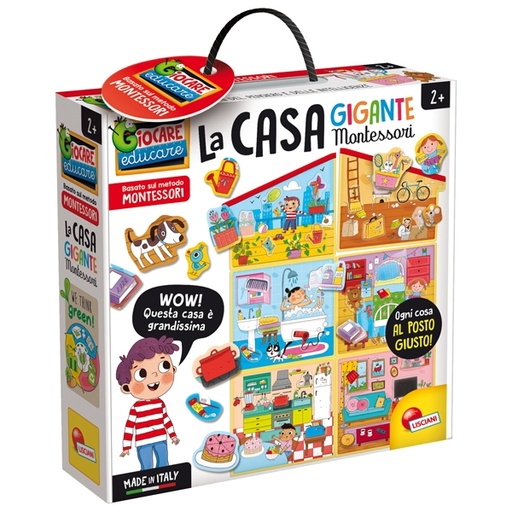 [D93559] La mia casa gigante Montessori Lisciani