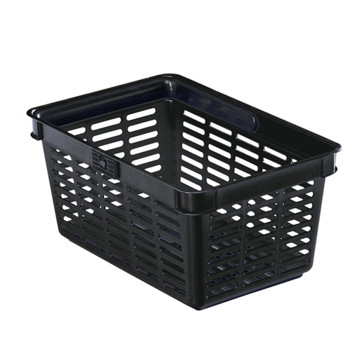[D93605] BASKET SPESA 40X30X25 19litri DURABLE nero