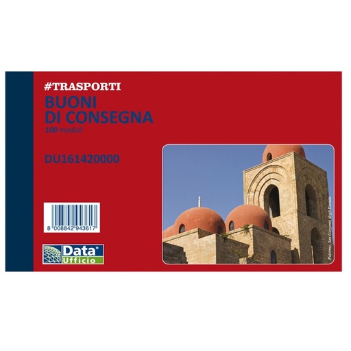 [D93651] Blocco buoni consegna 100x167mm 100fg DU161420000