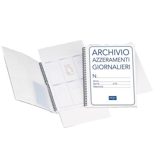 [D93661] Cartella azzeramenti giornalieri 13fg 1820AZT00 Data Ufficio