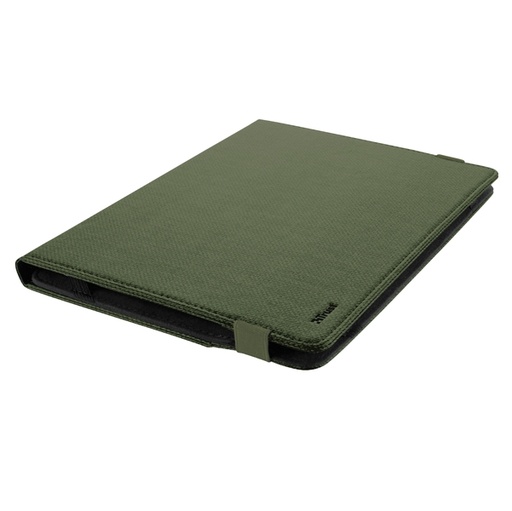 [D93704] Custodia folio per tablet da 10" Primo - verde salvia Trust