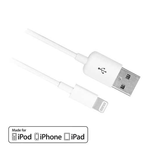 [D93725] Cavo USB 2.0/Lightning per smartphone e tablet 1mt Eminent