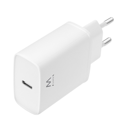 [D93729] Caricabatterie per smartphone, tablet 1 porta USB-C 20W Eminent