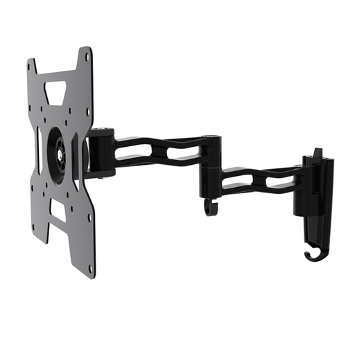 [D93736] Supporto TV 17''- 37'' da muro a tre snodi - nero MKC