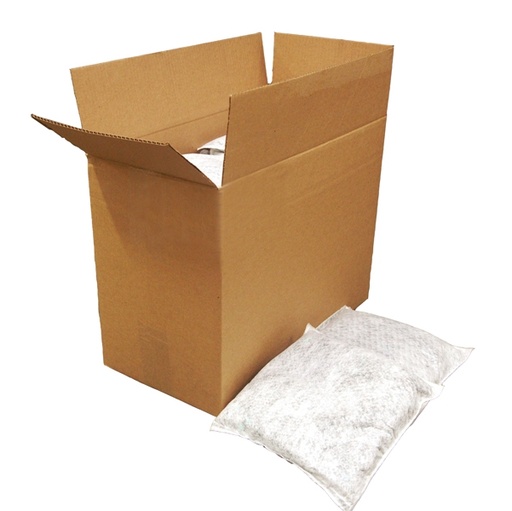 [D93784] Confezione da 20 cuscini assorbenti per Oli ed Idrocarburi 25x25cm