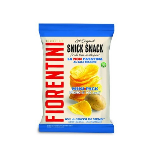 [D93843] Confezione da 30 Snick Snak La non patatina al sale da 20gr cad Fiorentini