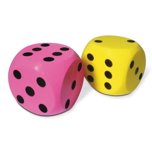 [D93897] Dado gigante in spugna 15x15x15cm CWR
