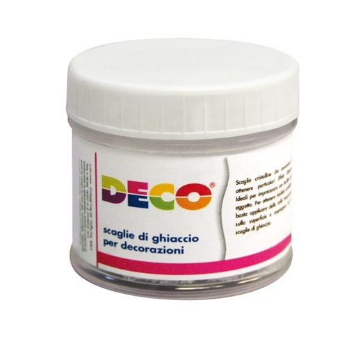 [D93945] Barattolo scaglie di ghiaccio 150ml DECO