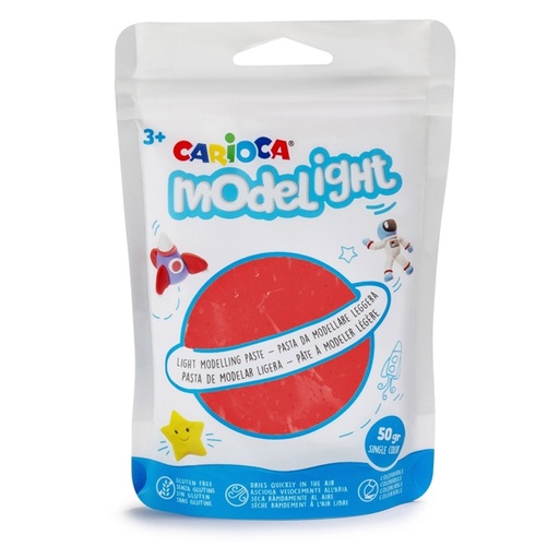 [D93967] Busta 50 gr Model Light rosso Carioca
