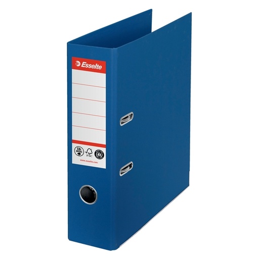 [D94144] Registratore a leva Dorso 75mm blu CO2 neutral Esselte