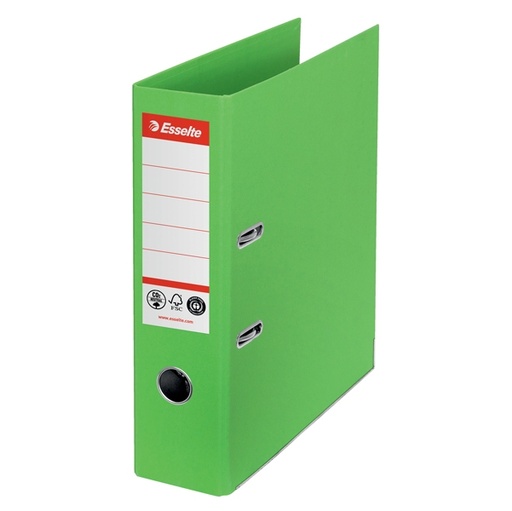 [D94146] Registratore a leva Dorso 75mm verde CO2 neutral Esselte