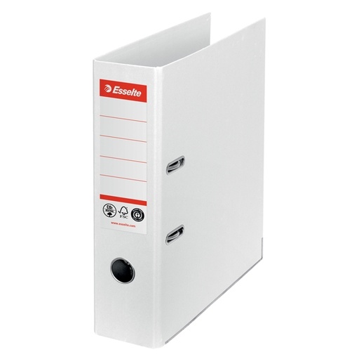 [D94148] Registratore a leva Dorso 75mm bianco CO2 neutral Esselte