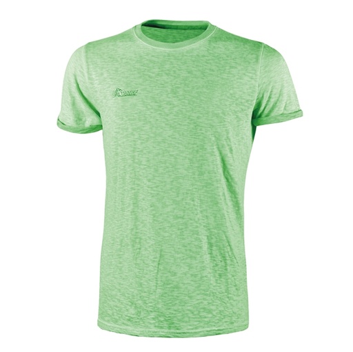 [D94255] Pack 3 Magliette a maniche corte Tg. XXL Fluo verde U-Power