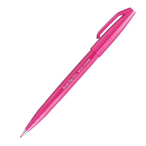 [D94282] Sign Pen Brush rosa Pentel