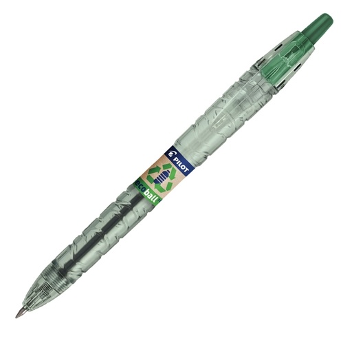 [D94295] Penna a sfera scatto B2P Ecoball punta 1.0mm verde Pilot