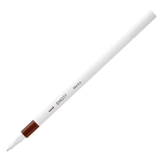 [D94312] Fineliner EMOTT tratto 0.4mm marrone Uni Mitsubishi