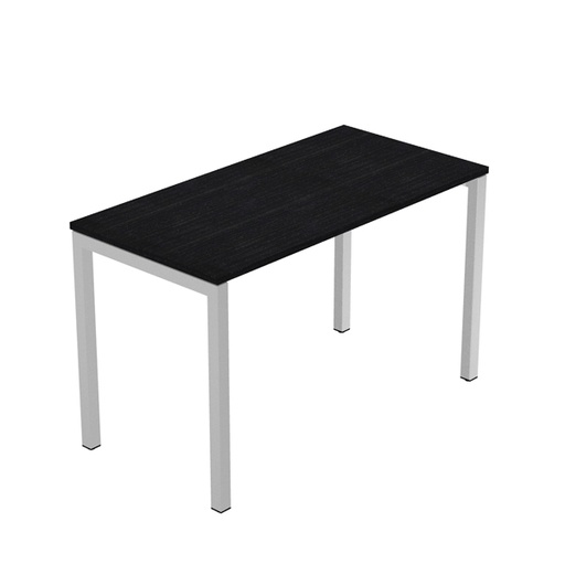 [D94407] Scrivania Easy Plus smartw. 120x60x72,5cm nero venato frassino