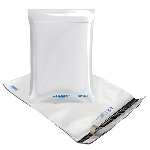 [D94420] 100 Sacchetti in polietilene Polyself per corrieri 27x35cm C4