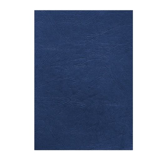 [D95059] Sottocopertine A4 Royal Blu Groffrate pz.100 240gr Fellowes