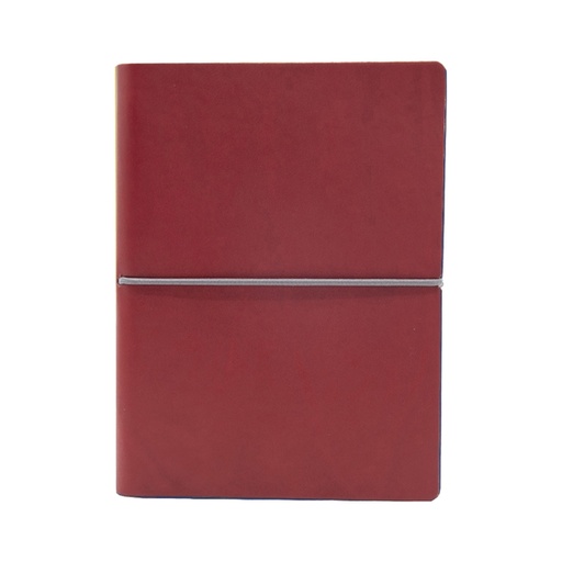 [D94592] Taccuino EVO CIAK f.to 9x13cm fogli a righe copertina rosso INTEMPO