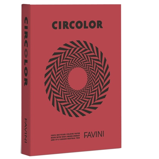 [D94636] Carta Circolor A4 80gr 500fg Tulip H6 (rosso) FAVINI