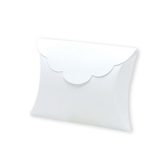 [D94692] 25 scatoline portaconfetti 10x8x3cm Bianco Big Party