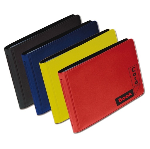[D94721] Display 24 Portacard ad album 14 scomparti in pvc gommato 1029 Alplast