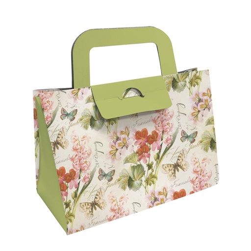[D94866] Scatola portaoggetto 16,2x14,5x7,5cm fantasia Romantica Kartos