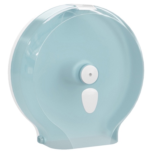 [D94886] Dispenser carta igienica Maxi Jumbo bianco azzurro Replast