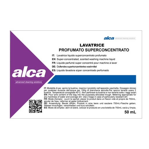 [D94900] BUSTINA 50ML lavatrice Linea Monodose Alca